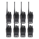 Kit 8 Radinho De Comunicaçao Baofeng 777s Transmissor 12km