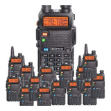 Kit 8 Rádios Comunicadores Ht Dual