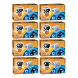 Kit 8 Repelente Aparelho Elétrico Sbp Pastilha 12 Horas