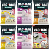 Kit 8 Saco A Vácuo Vacbag