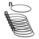 Kit 8 Suporte Anel Treliça P/ Vaso Auto Irrigável 16cm Raiz
