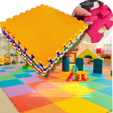Kit 8 Tapete Infantil Eva 50x50cm Economico Emborrachado Cor Colorido Textura