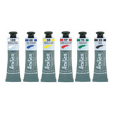 Kit 8 Tintas Acrílica Corfix 37ml