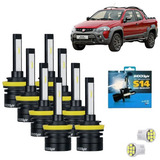 Kit 8 Ultra Led Shocklight S14 Nano Strada Locker Adventure