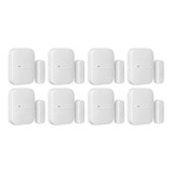 Kit 8 Xas 4010 Smart Sensor De Abertura Magnético Sem Fio