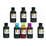 Kit 800ml Tintas Cartucho Impressora Bulk Ink Preto Colorida