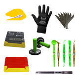 Kit 8p Ferramentas Profissional Envelopamento Espatulas Imã 
