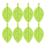 Kit 8x Aparador Prendedor Para Segurar Porta Cor Verde Claro