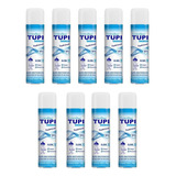 Kit 9 Álcool Aerossol 70% Tradicional 360 Ml Ambiente Limpo