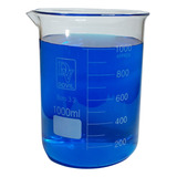 Kit 9 Béquer Becker De Vidro Forma Baixa (griffin) 1000ml