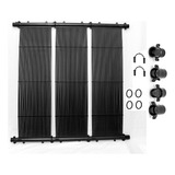 Kit 9 Coletor Solar Aquecedor Para Piscina + Kit Terminação