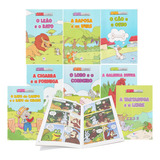 Kit 9 Fábulas Contos Clássicos Infantis Em Quadrinhos Gibi
