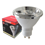 Kit 9 Lampada Led Ar70 4,8w Branco Neutro 4000k Gu10 Foco 24
