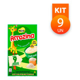 Kit 9 Maizena Arrozina Tradicional Mingau Amido Milho 180g