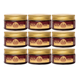 Kit 9 Parafina Bronzeadora Chocolate Amêndoas 200g Duotrato