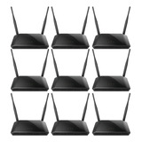 Kit 9 Roteador Repetidor 2 Antenas 300 Mbps 4 Portas D-link