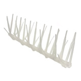 Kit 90 Espículas Anti Pombos Aves Policarbonato Transparente