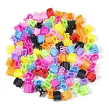 Kit 96 Mini Piranha Prendedor Presilha Para Cabelo Infantil