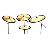 Kit Abafador De Pratos Spanking - Bateria De Estudo E Treino