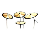 Kit Abafador De Pratos Spanking - Bateria De Treino E Estudo