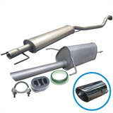 Kit Abafador + Traseiro +ponteira Astra Sedan 2.0 8v 01 11