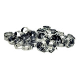 Kit Abraçadeira Radial Bomba De Combustivel 15.3mm 100 Peças Cor Cinza