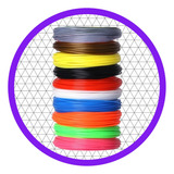 Kit Abs 10 Cores 150 M Refil Filamento Caneta 3d Impressora