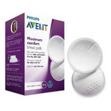 Kit Absorvente Descartável Para Seios Philips Avent 2 Cx