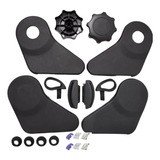 Kit Acabamento Banco Gol Saveiro Voyage G5 G6 G7 - Grafite -