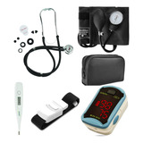 Kit Acadêmico Enfermagem Completo Premium Com Oximetro Gtech