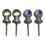 Kit Acessório Toldo 2 Cachimbos Para Corrediça Retrátil