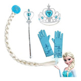 Kit Acessórios Frozen Elsa C/ Varinha,