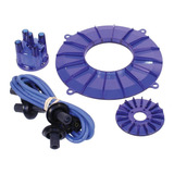 Kit Acrilico Decorativo Vw Fusca 4pçs Azul Empi # 8743