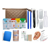 Kit Acupuntura Auricular 16 Un Auriculoterapia Misto
