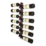 Kit Adega Vertical 6 Suportes Vinho Parede 12 Garrafas Cada