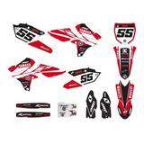 Kit Adesivo Brilho Yz 250 450 2014 Motocross 0,20mm 15907