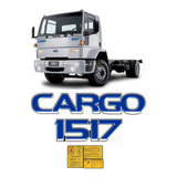 Kit Adesivo Compatível Ford Cargo 1517 Emblema Kit32 Cor Padrão