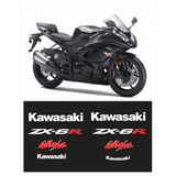Kit Adesivo Compatível Kawasaki Ninja Zx6r