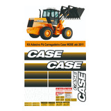 Kit Adesivo Compatível Pá Carregadeira Case W20e Até 2011