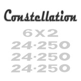 Kit Adesivo Constellation 24-250 Faixa Quebra Sol Emblemas
