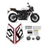 Kit Adesivo Emblema Yamaha Xj6 Sp 2015 Xj6sp015