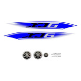 Kit Adesivo Emblema Yamaha Xj6 Xj6n