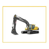 Kit Adesivo Escavadeira Volvo Ec210b Ec210 B + Etiqueta Mk Cor Adesivo Emblema Gráfico Ec 210b