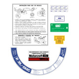 Kit Adesivo Etiqueta Motor Ford Maverick 2.3l Et02