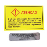 Kit Adesivo Etiqueta Motor Ford Troller Et05