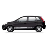 Kit Adesivo Faixa Lateral Ford Fiesta Par Fst022