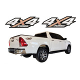 Kit Adesivo Faixa Lateral Toyota Hilux Turbo 4x4 Ca12658