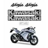 Kit Adesivo Faixas Compatível Kawasaki Ninja
