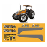 Kit Adesivo Faixas Compatível Trator Valtra A850 + Etiquetas