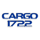 Kit Adesivo Ford Cargo 1722 Emblema Cummins Caminhão Kit52